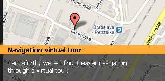 Navigation virtual tour